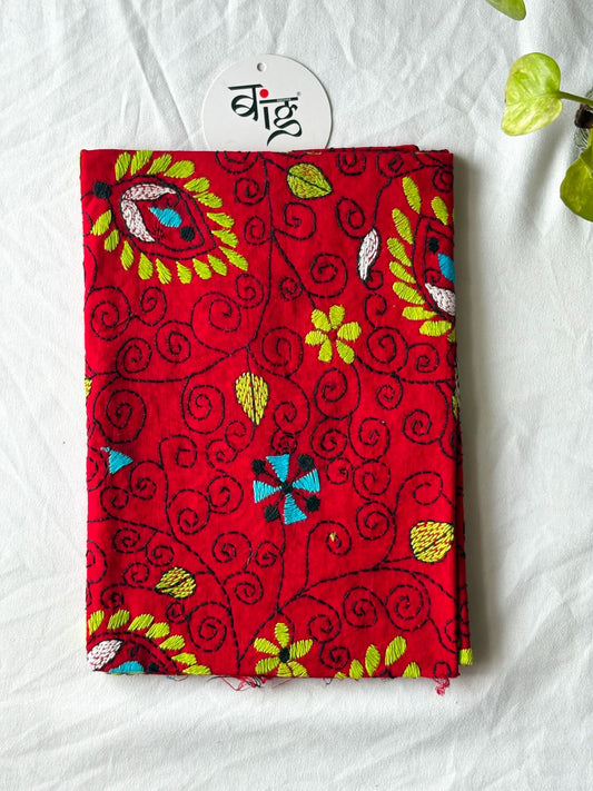 Kantha Stitch Blouse Piece | Cotton | 1 Meter