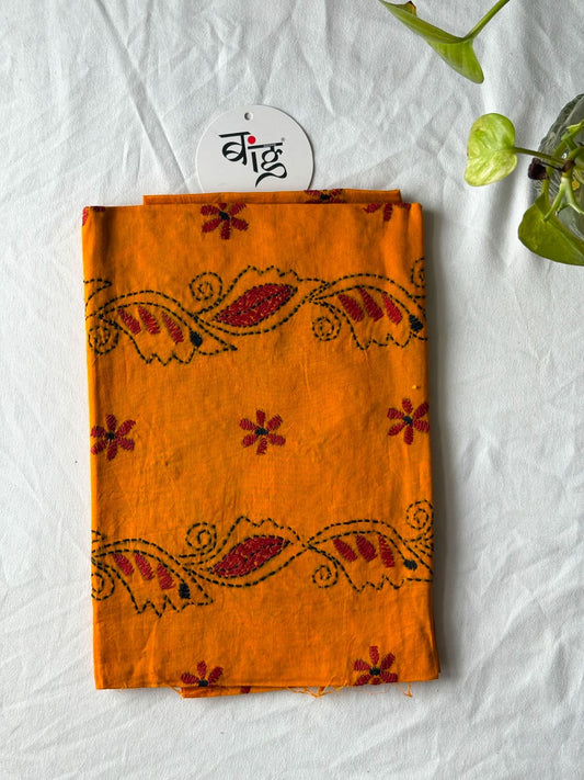 Kantha Stitch Blouse Piece | Cotton | 1 Meter