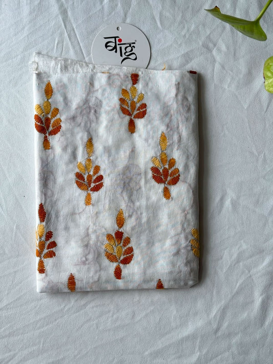 Kantha Stitch Blouse Piece | Cotton | 1 Meter