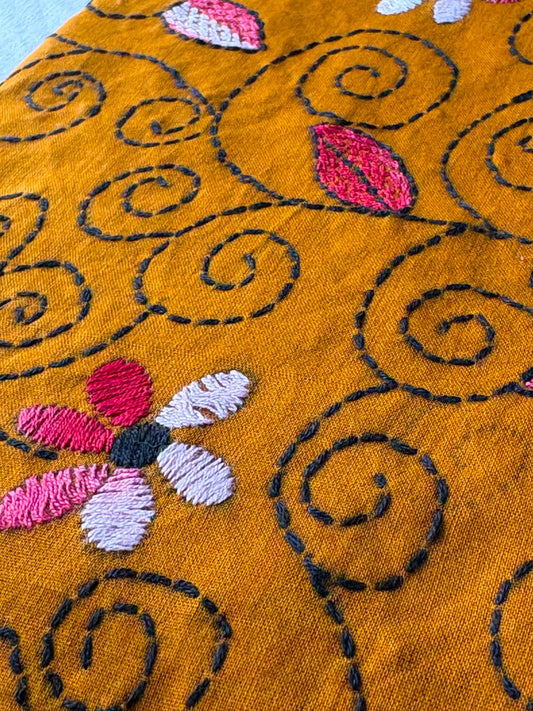 Kantha Stitch Blouse Piece | Cotton | 1 Meter