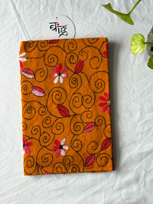 Kantha Stitch Blouse Piece | Cotton | 1 Meter