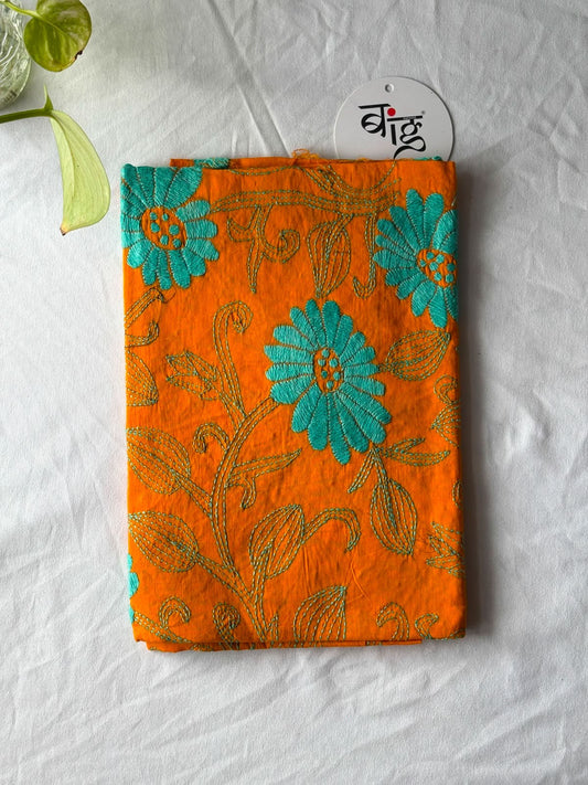 Kantha Stitch Blouse Piece | Cotton | 1 Meter