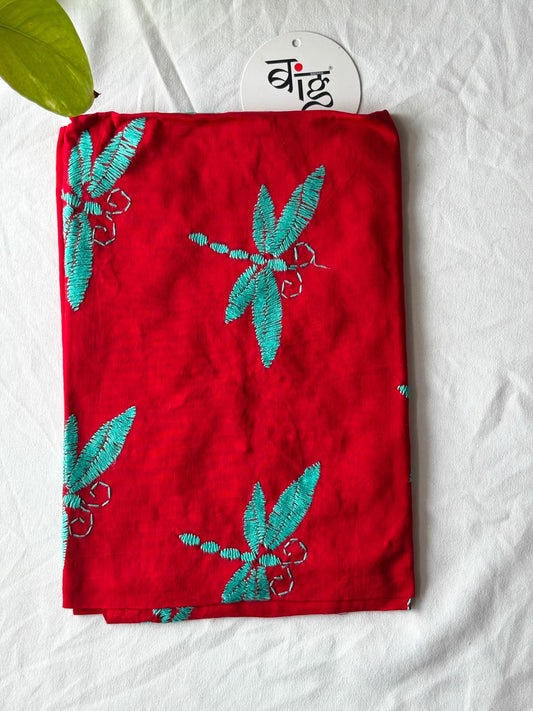 Kantha Stitch Blouse Piece | Cotton | 1 Meter