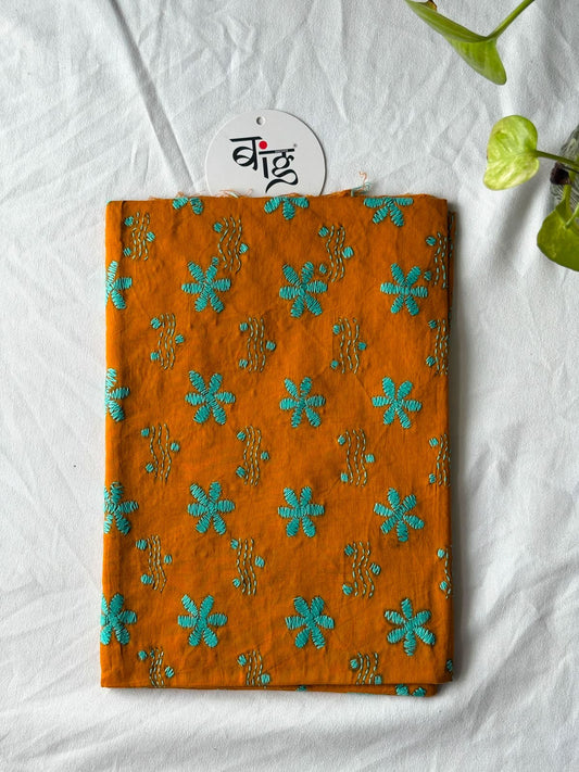 Kantha Stitch Blouse Piece | Cotton | 1 Meter