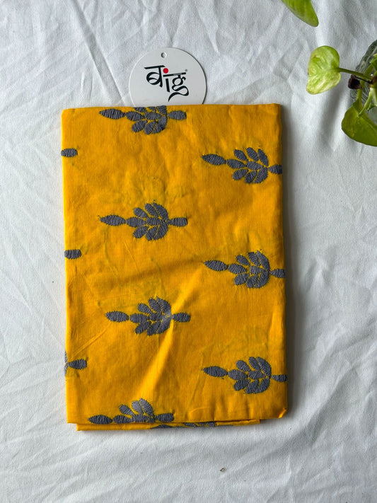 Kantha Stitch Blouse Piece | Cotton | 1 Meter