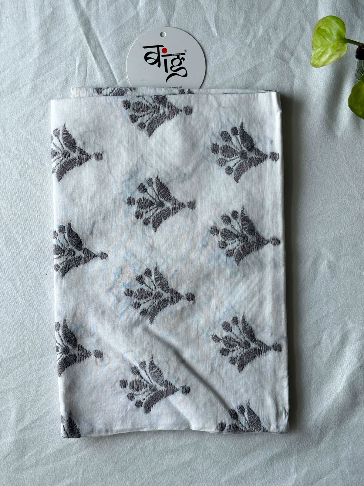 Kantha Stitch Blouse Piece | Cotton | 1 Meter