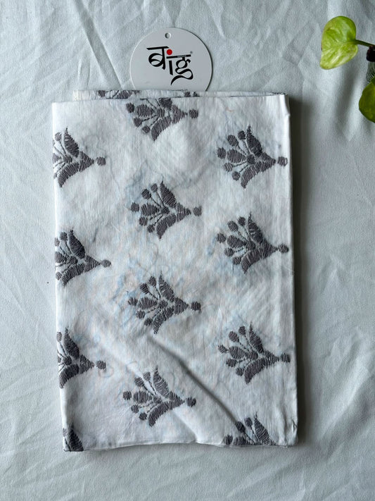 Kantha Stitch Blouse Piece | Cotton | 1 Meter