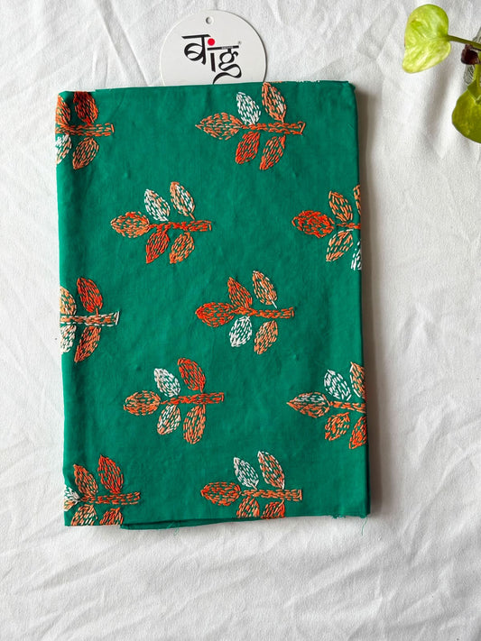 Kantha Stitch Blouse Piece | Cotton | 1 Meter