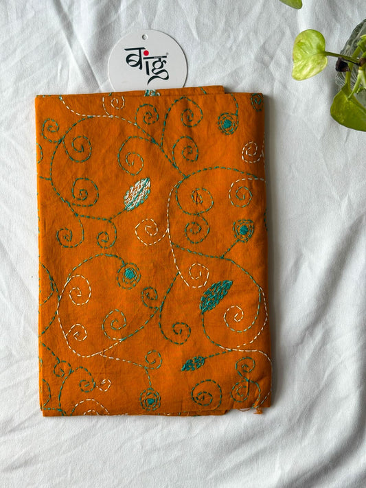Kantha Stitch Blouse Piece | Cotton | 1 Meter