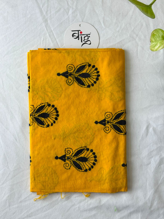 Kantha Stitch Blouse Piece | Cotton | 1 Meter