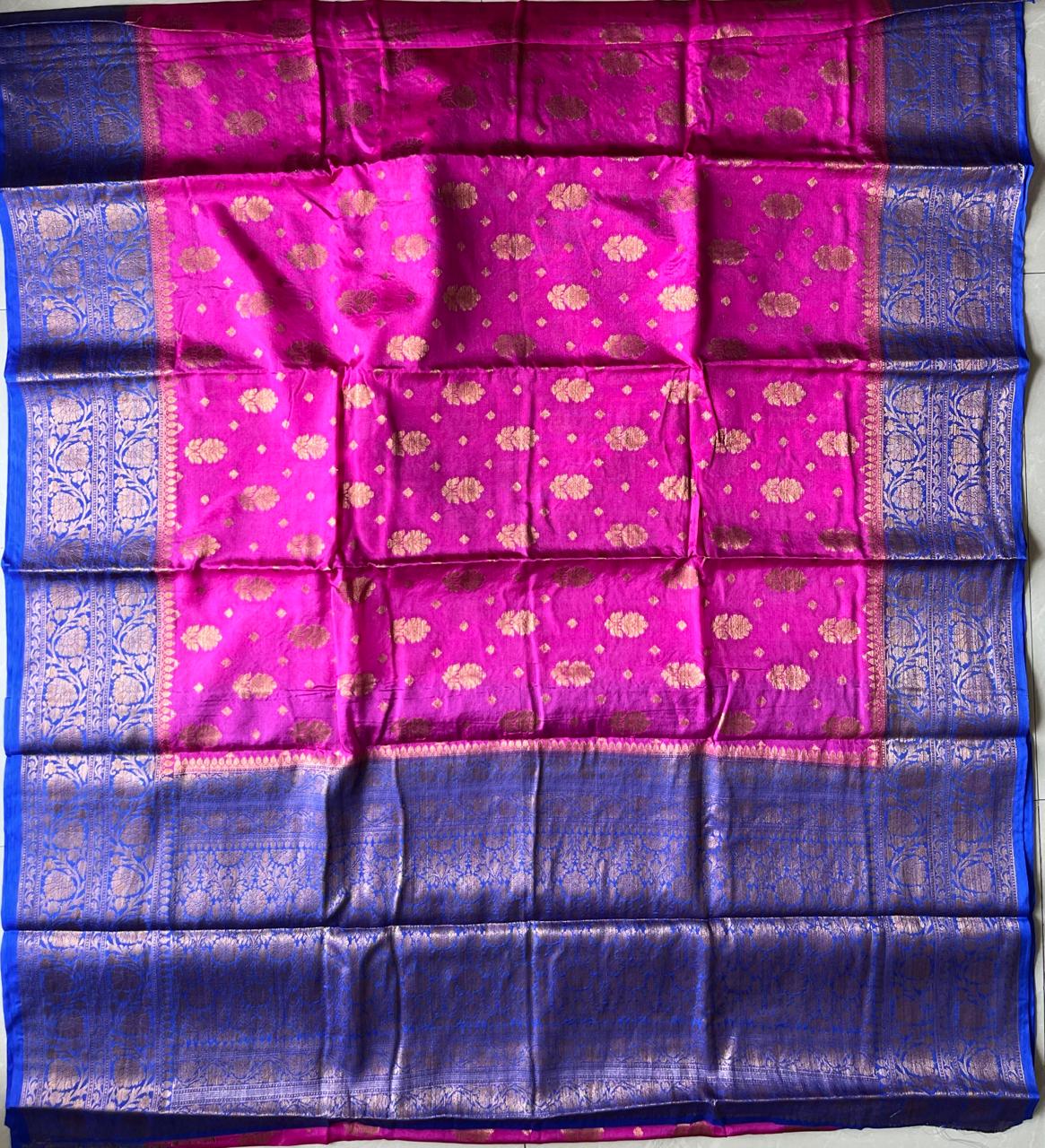 Banarasi Semi Georgette Sarees with Unstitched Running Blouse