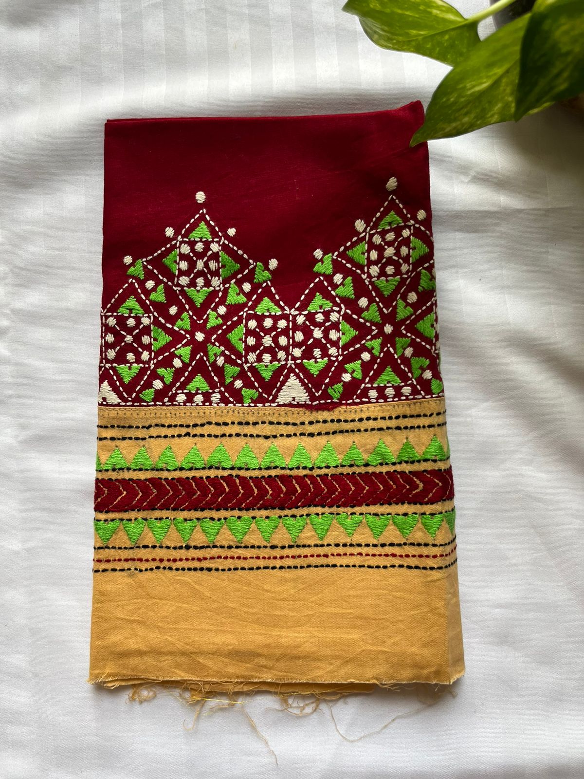 Kantha Cotton 1 Mtr. Blouse Piece