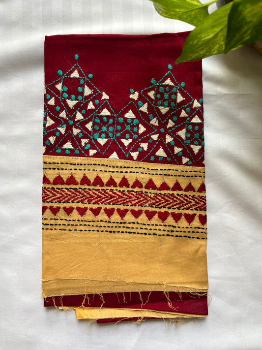 Kantha Cotton 1 Mtr. Blouse Piece