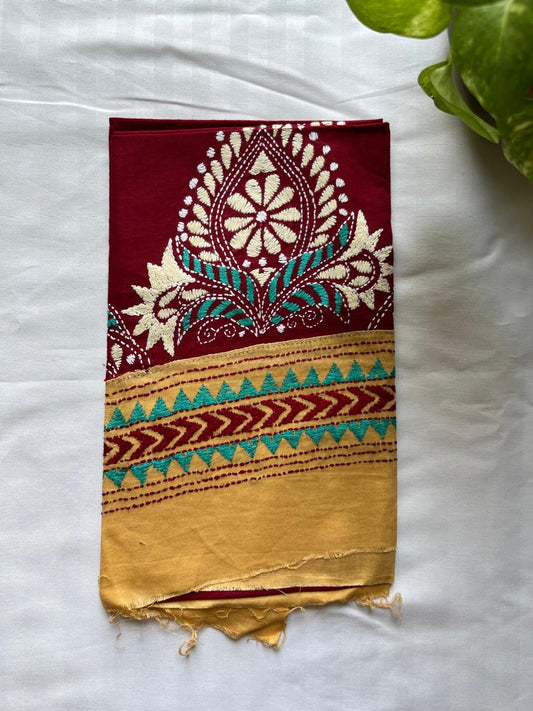 Kantha Cotton 1 Mtr. Blouse Piece