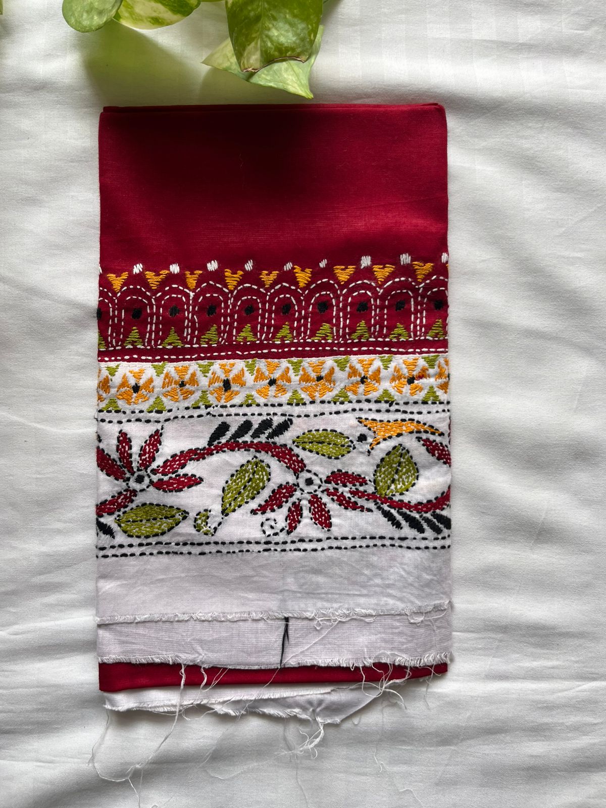 Kantha Cotton 1 Mtr. Blouse Piece