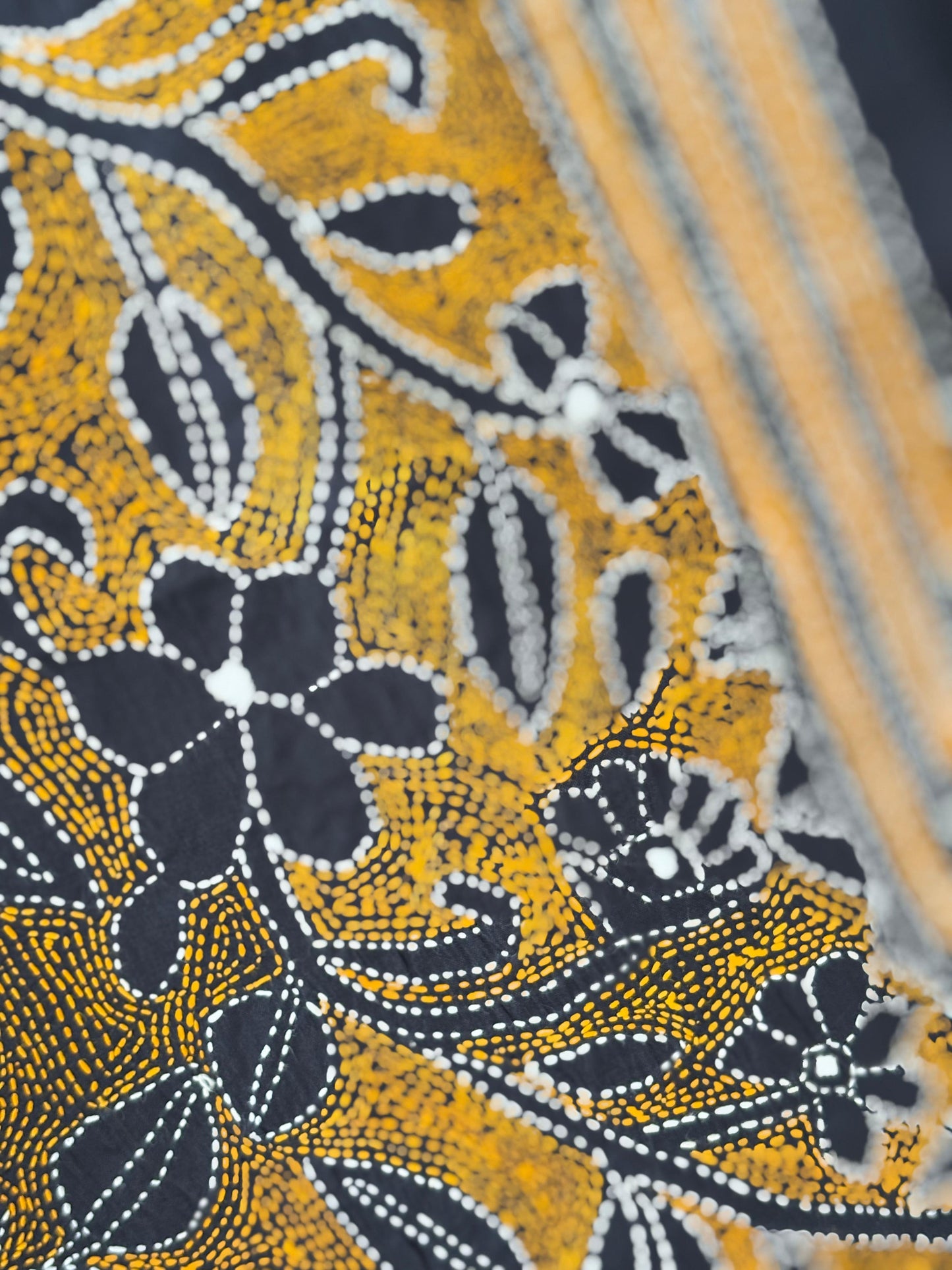 Kantha Art Silk Stole 22"