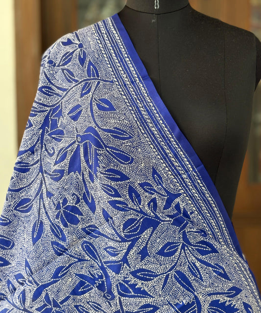 Kantha Art Silk Stole 22"