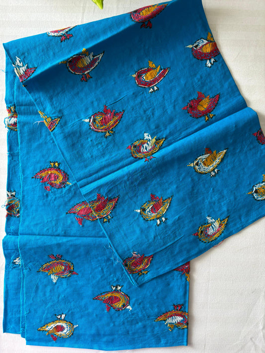 Kantha Cotton 1 Mtr. Blouse Piece