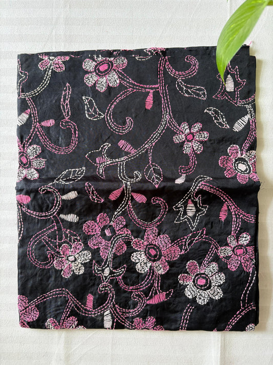 Kantha Art Silk Blouse Piece