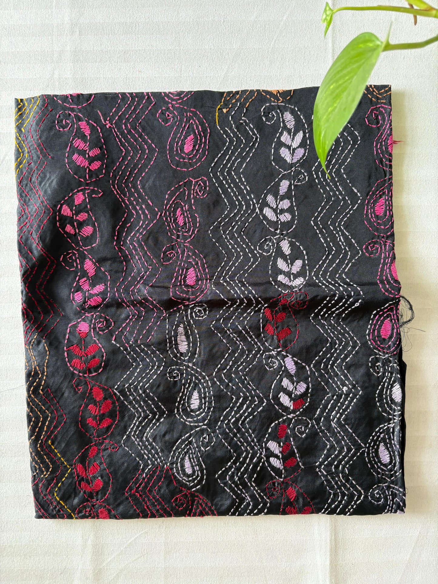 Kantha Art Silk Blouse Piece