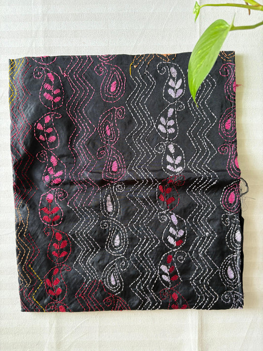 Kantha Art Silk Blouse Piece