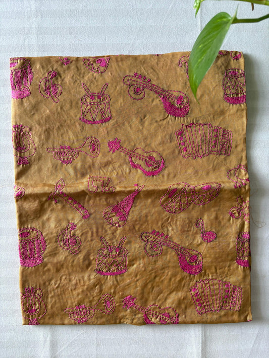 Kantha Art Silk Blouse Piece