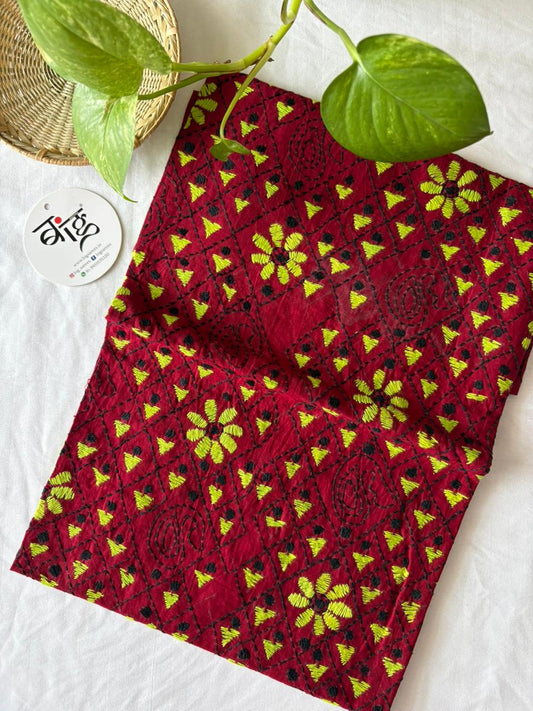 Kantha Cotton 1 Mtr. Blouse Piece