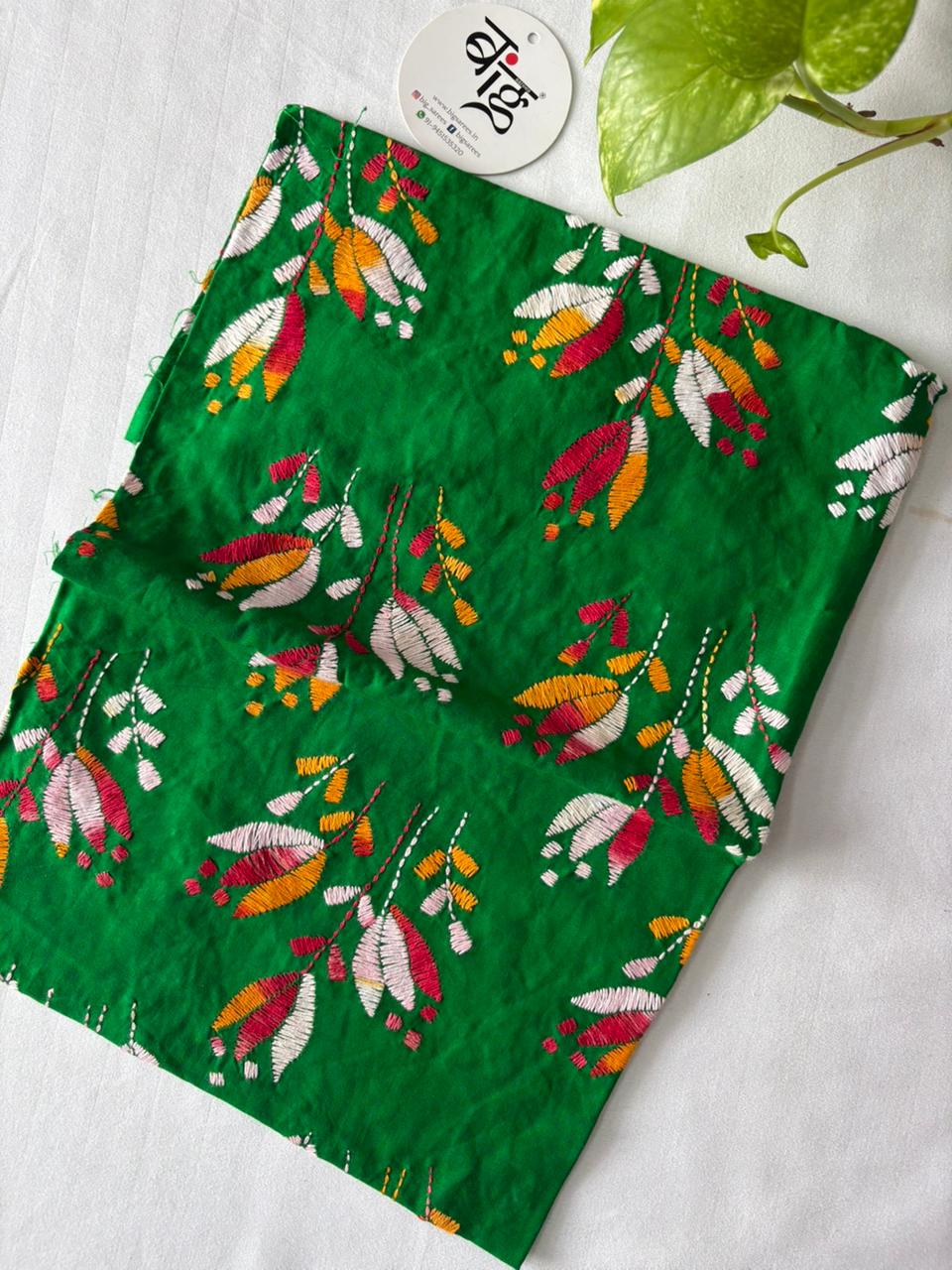 Kantha Cotton 1 Mtr. Blouse Piece