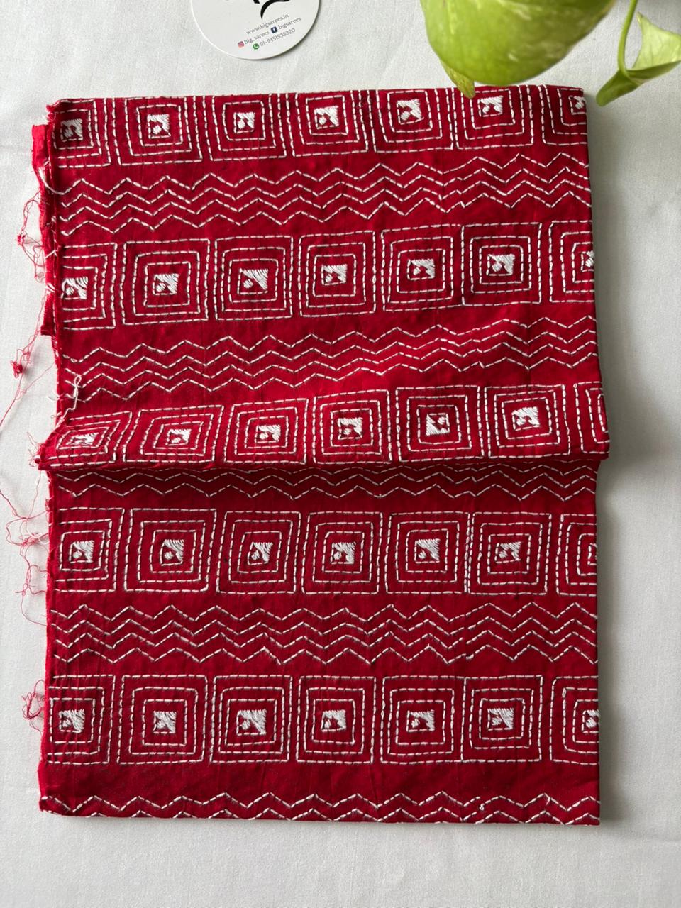 Kantha Cotton 1 Mtr. Blouse Piece