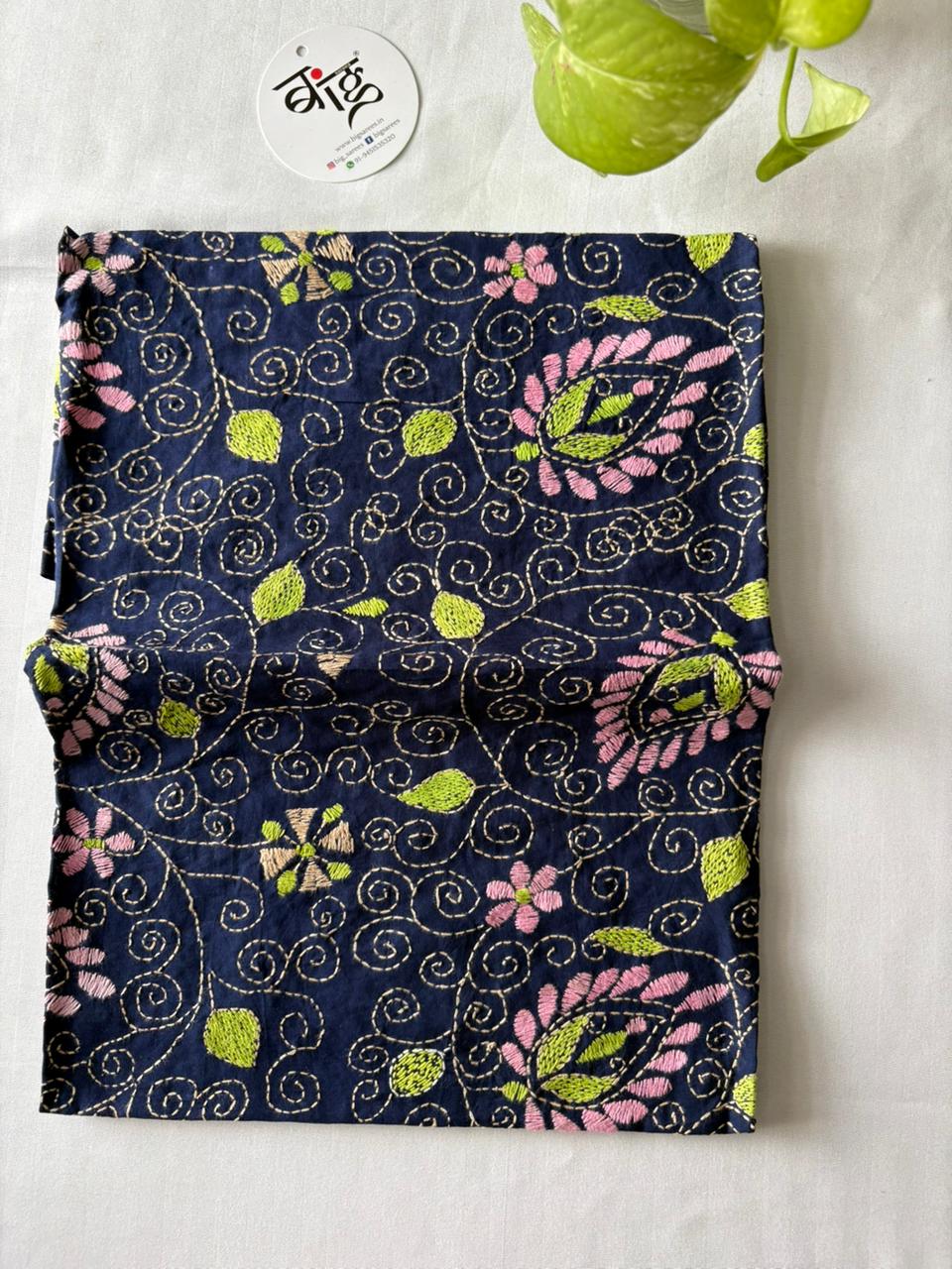 Kantha Cotton 1 Mtr. Blouse Piece