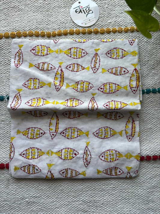 Kantha Cotton 1 Mtr. Blouse Piece